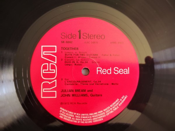 画像4: Julian Bream & John Williams / Together (4)