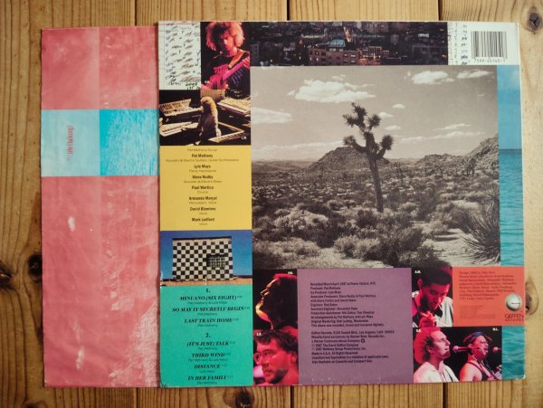 画像2: Pat Metheny Group / Still Life (Talking) (2)