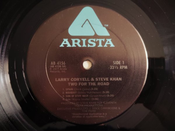 画像3: Larry Coryell & Steve Khan / Two For The Road (3)