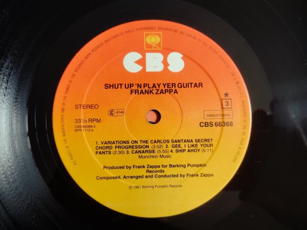 画像5: Frank Zappa / Shut Up 'N Play Yer Guitar (5)