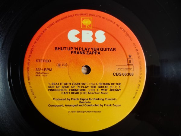 画像6: Frank Zappa / Shut Up 'N Play Yer Guitar (6)