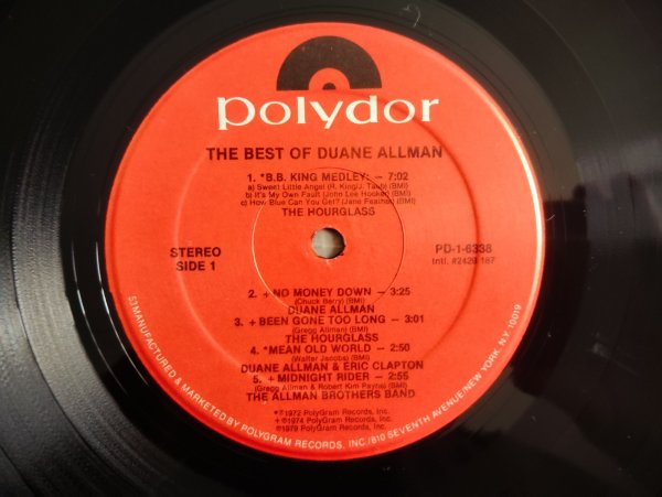 画像3: Duane Allman / The Best Of Duane Allman (3)