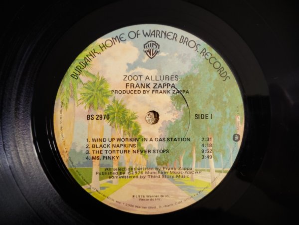 画像3: Frank Zappa / Zoot Allures (3)