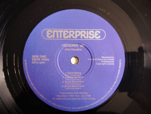 画像3: Jimi Hendrix / Hendrix 66 (3)