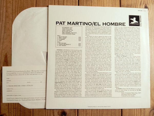 画像2: Pat Martino / El Hombre (2)
