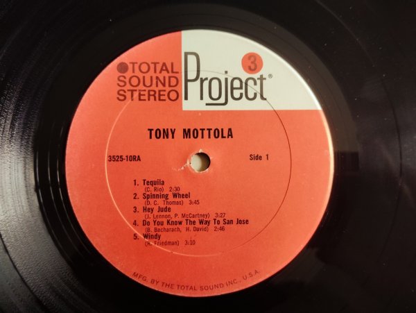 画像3: Tony Mottola / Doral Presents Tony Mottola  (3)