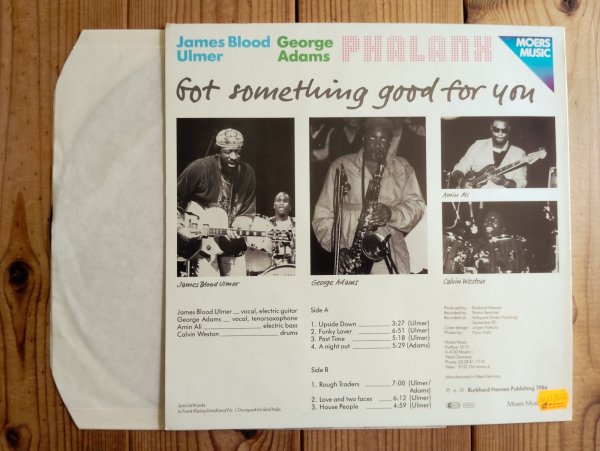 画像2: James Blood Ulmer - Phalanx / Got Something Good For You (2)
