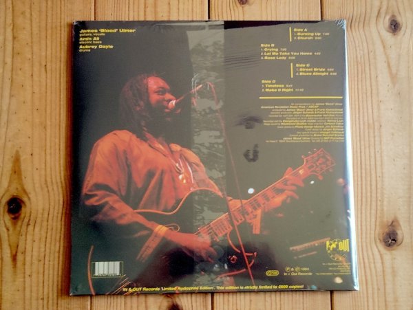 画像2: 未開封デッドストック！■The James Blood Ulmer Blues Experience / Live At The Bayerischer Hof (2)