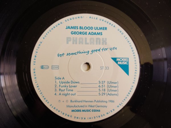 画像3: James Blood Ulmer - Phalanx / Got Something Good For You (3)