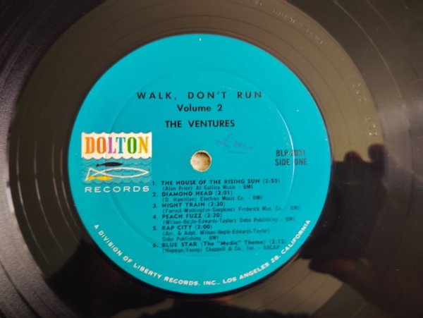 画像3: The Ventures / Walk, Don't Run Vol. 2 (3)