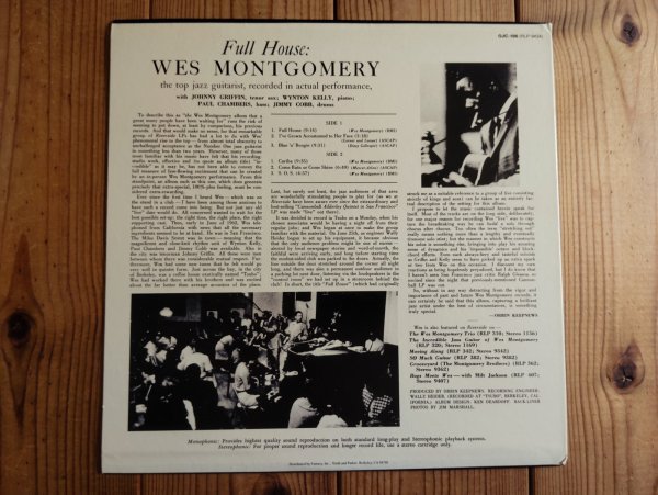 画像2: Wes Montgomery / Full House (2)