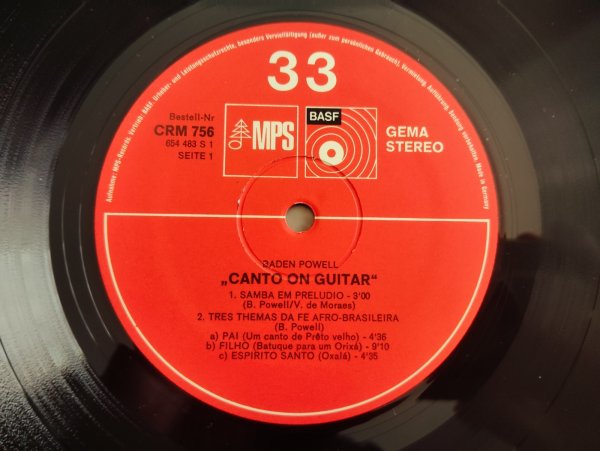 画像4: Baden Powell / Canto On Guitar (4)
