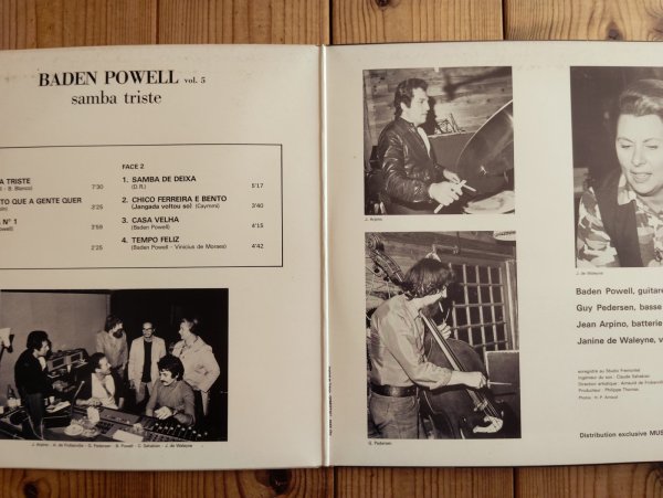 画像2: Baden Powell / Vol.5 - Samba Triste (2)