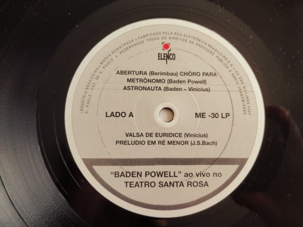 画像3: Baden Powell / Ao vivo no Teatro Santa Rosa (3)