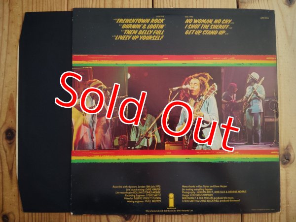 画像2: Bob Marley And The Wailers / Live! (2)