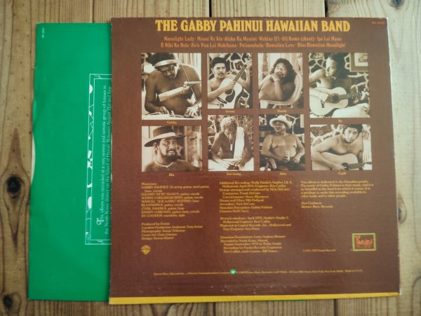 画像2: The Gabby Pahinui Hawaiian Band / The Gabby Pahinui Hawaiian Band Vol. 1 (2)