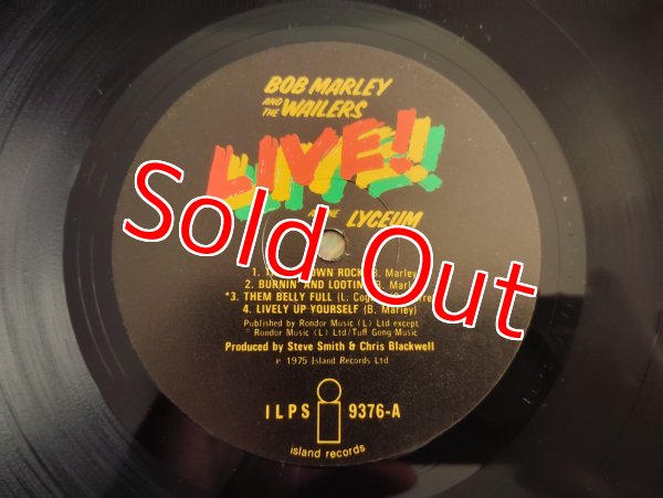 画像3: Bob Marley And The Wailers / Live! (3)
