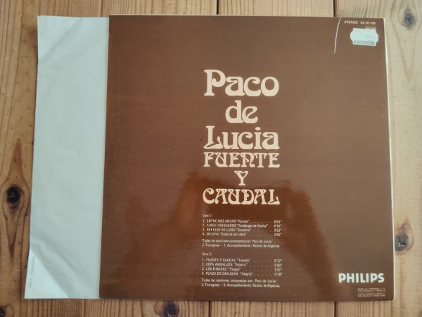 画像2: Paco De Lucia / Fuente Y Caudal (2)