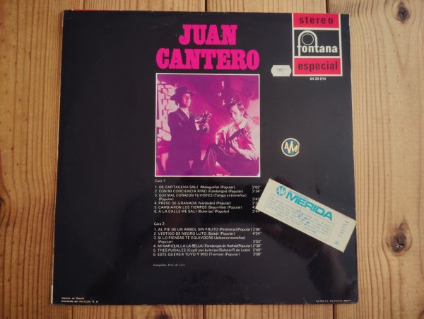 画像2: Paco De Lucia, Juan Cantero / Juan Cantero (2)