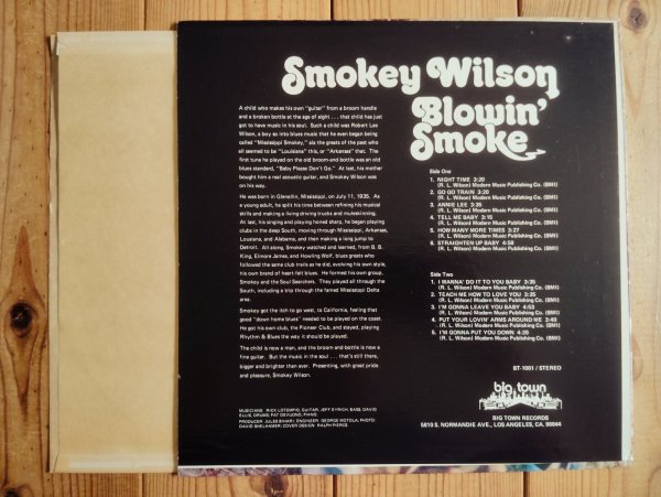 画像2: Smokey Wilson / Blowin' Smoke (2)