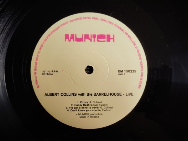 画像3: Albert Collins With The Barrelhouse / Live (3)