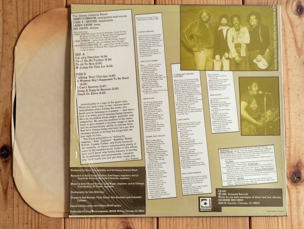 画像2: The Jimmy Johnson Band / North - South (2)
