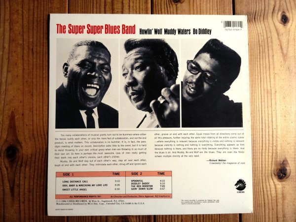 画像2: Howlin' Wolf, Muddy Waters, Bo Diddley / The Super Super Blues Band (2)