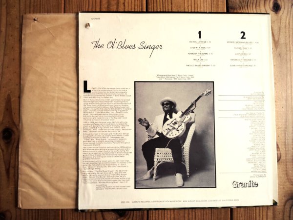 画像2: Lowell Fulson / The Ol' Blues Singer (2)