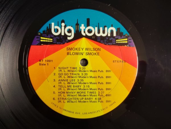 画像3: Smokey Wilson / Blowin' Smoke (3)