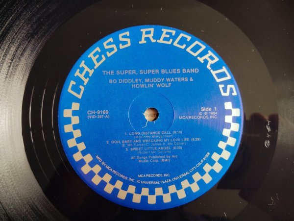 画像3: Howlin' Wolf, Muddy Waters, Bo Diddley / The Super Super Blues Band (3)