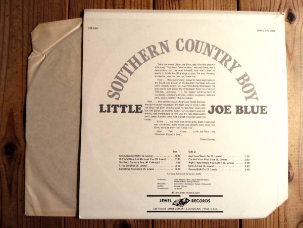 画像2: Little Joe Blue / Southern Country Boy (2)