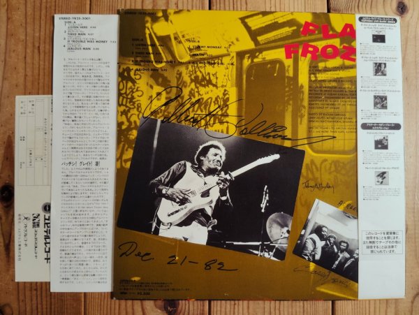 画像2: Albert Collins And The Icebreakers / Flash Frozen The Blues Show! Albert Collins Live (2)