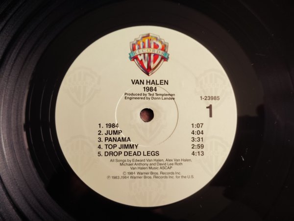 画像3: Van Halen / 1984 (3)