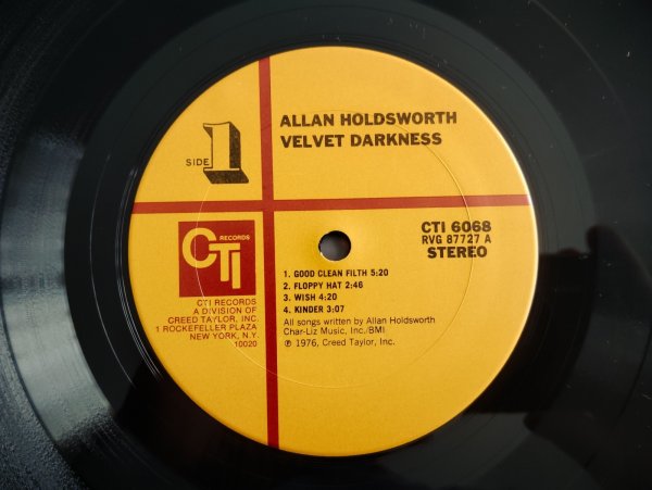 画像4: Allan Holdsworth / Velvet Darkness (4)