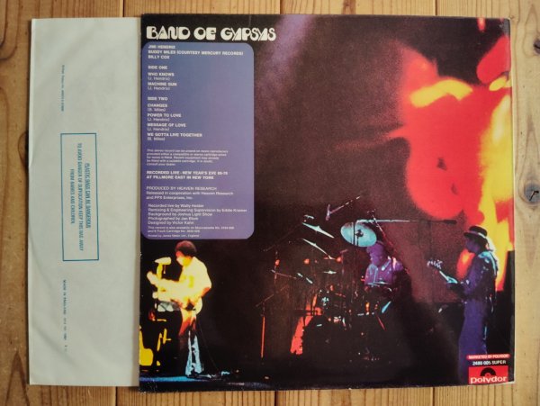画像2: Jimi Hendrix / Band Of Gypsys (2)