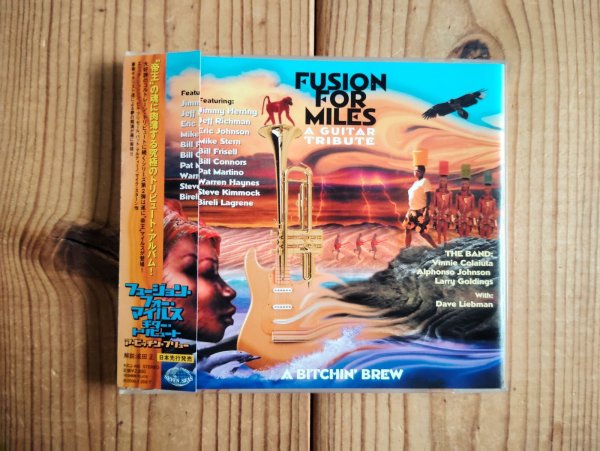 画像1: V.A. (Jimmy Herring, Eric Johnson, Bill Frisell, Pat Martino, Bireli Lagrene, Mike Stern, Bill Connors, Warren Haynes, etc.) / Fusion For Miles: A Guitar Tribute - A Bitchin' Brew (1)