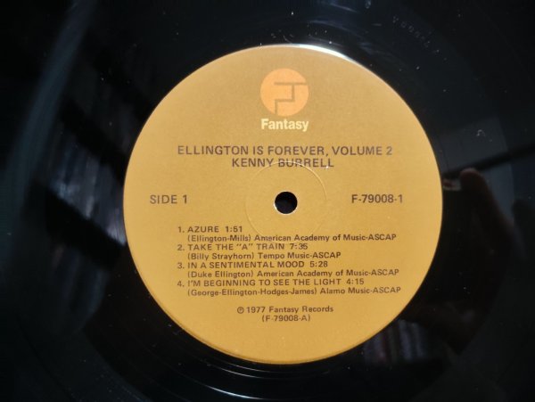 画像5: 2組4枚セット！■Kenny Burrell / Ellington Is Forever & Two (5)