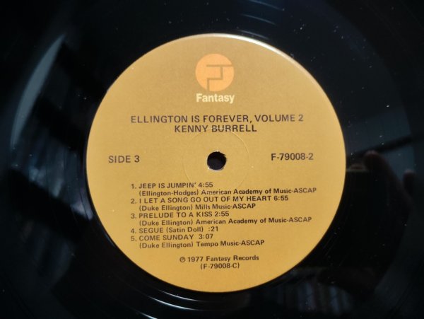 画像6: 2組4枚セット！■Kenny Burrell / Ellington Is Forever & Two (6)