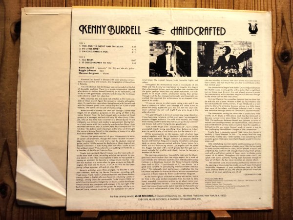 画像2: Kenny Burrell / Handcrafted (2)