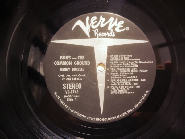 画像3: Kenny Burrell / Blues - The Common Ground (3)