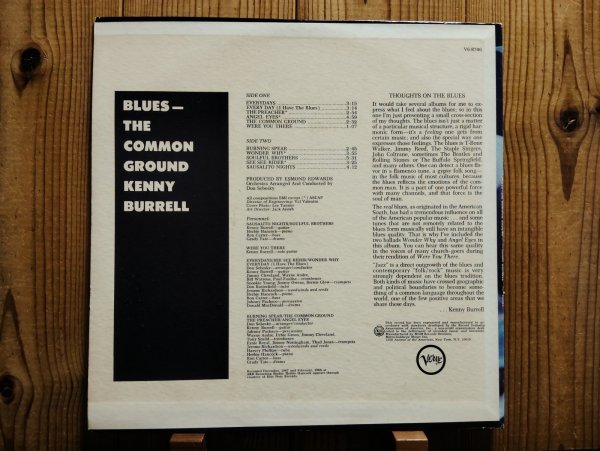 画像2: Kenny Burrell / Blues - The Common Ground (2)