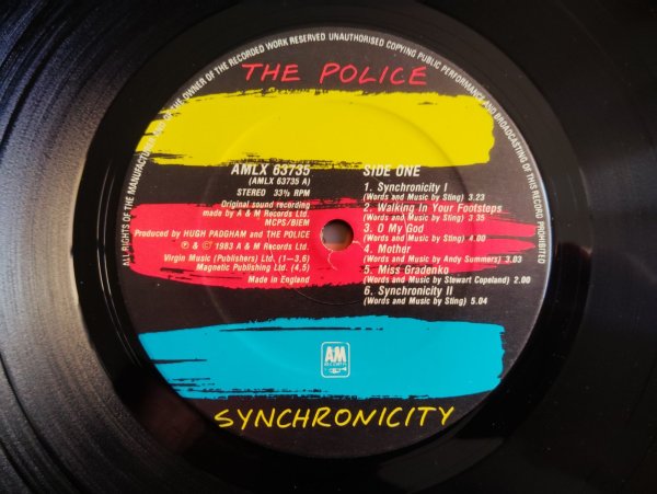 画像3: The Police / Synchronicity (3)