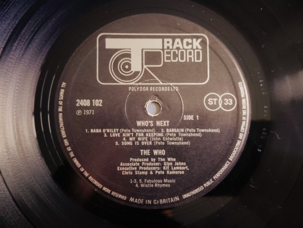 画像3: The Who / Who's Next (3)