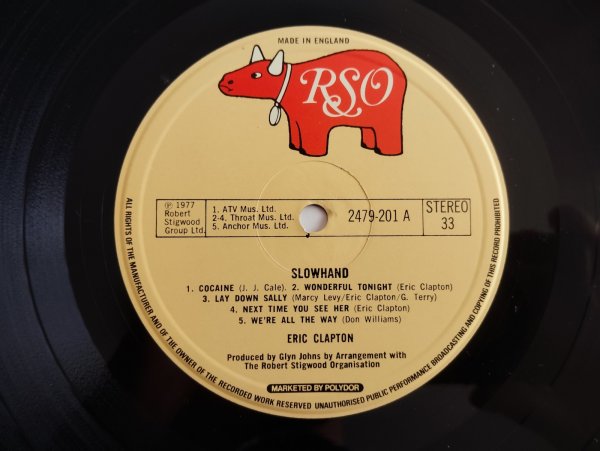 画像4: Eric Clapton / Slowhand (4)