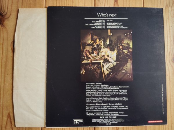 画像2: The Who / Who's Next (2)