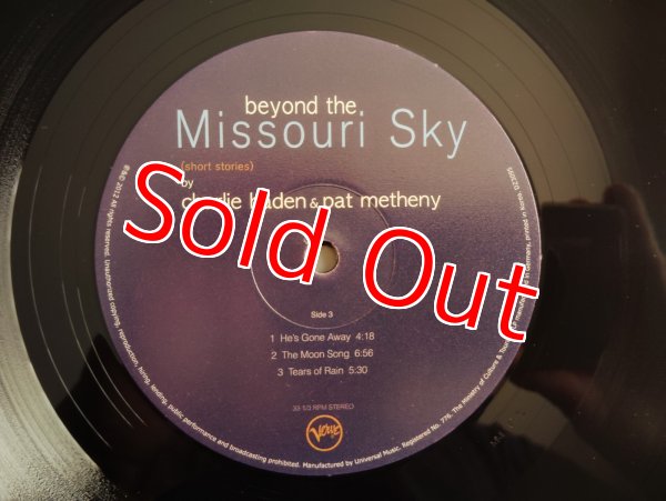 画像4: Pat Metheny & Charlie Haden / Beyond The Missouri Sky (4)
