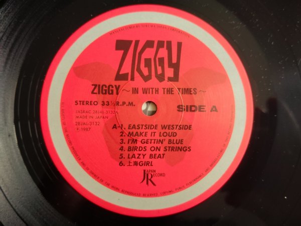 画像3: Ziggy / In With The Times (3)