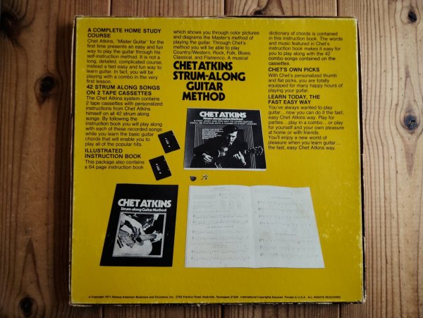画像3: Chet Atkins / Chet Atkins Strum-along Guitar Method (3)