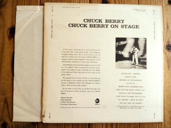 画像2: Chuck Berry / Chuck Berry On Stage (2)