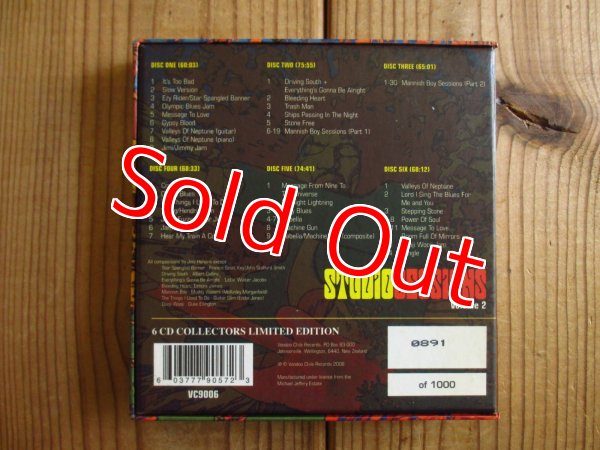 画像4: 6枚組CDボックス×２セット！■ジミ・ヘンドリックス / スタジオ・セッションズ Vol.1 & 2 Box set (4)